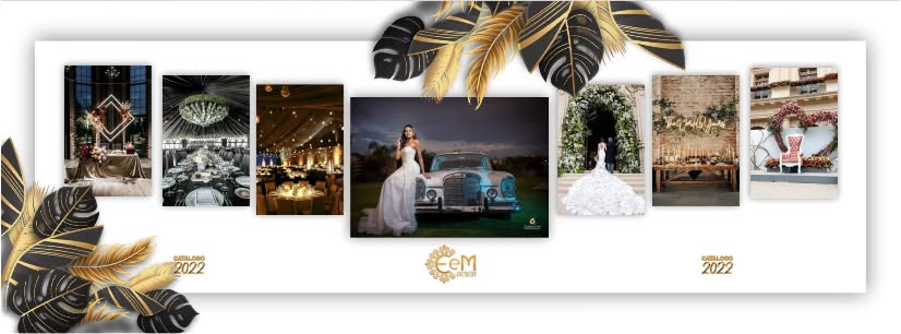 Decoración de boda por Eem Design